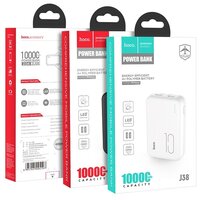 Аккумулятор Hoco J38 Comprehensive 10000 mAh белый