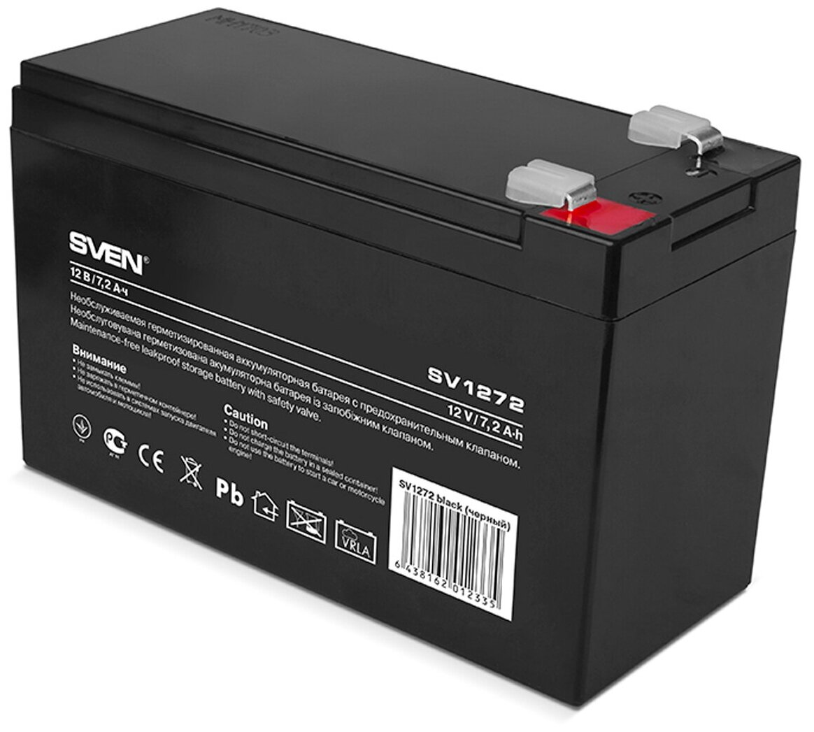 Аккумуляторная батарея SVEN SV1272 12В 7.2 А·ч
