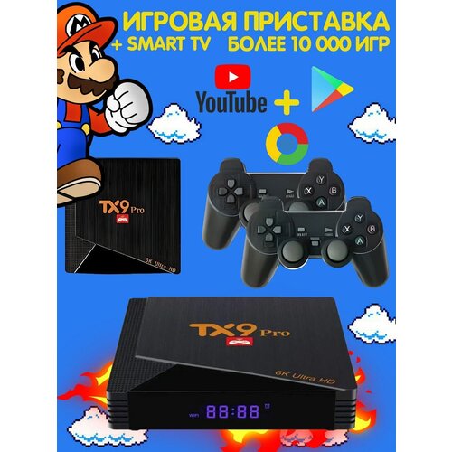 ТВ-приставка TX9 Pro Android 121 6K Ultra HD RINA TECHNICS 480000₽