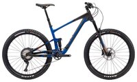 Горный (MTB) велосипед KONA Hei Hei Trail CR 27.5 (2018) matt dark blue/black w/black/orange decals 