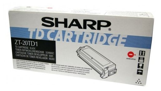 Картридж Sharp ZT20TD1, черный