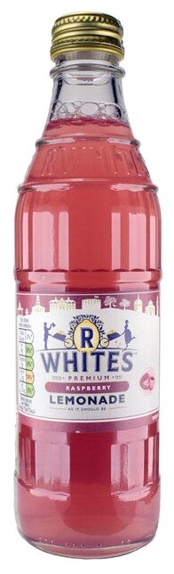 Напиток газированный R White`s "Raspberry Lemonade" (Лимон и Малина), 330мл стекло, 1шт.