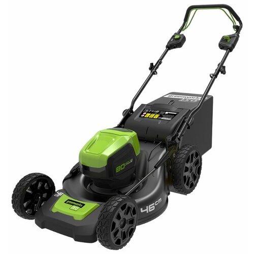 фото Газонокосилка greenworks 2501007 80v pro 46cm gd80lm46 digipro