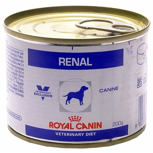 фото Влажный корм для собак Royal Canin Renal при заболеваниях почек 200г