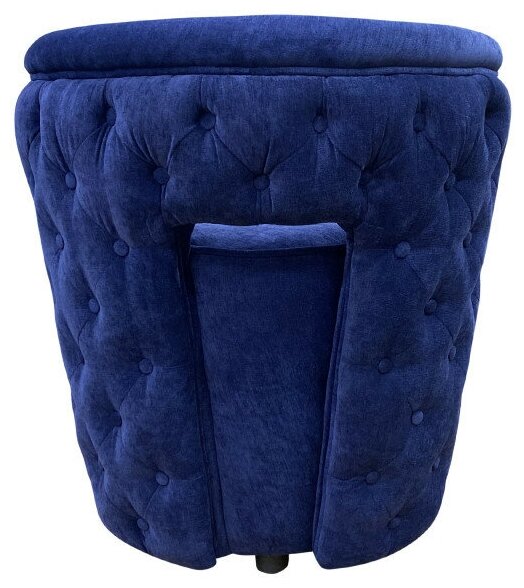 Кресло Таймекс классика размер: 66 х 60 см, текстиль цвет синий - фотография № 4