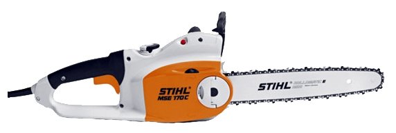 Электропила цепная STIHL MSE170 C-BQ 14"(1,7кВт., шина 35см-А074, цепь 3/8х1,1х50зв.) 4,3кг - фотография № 1