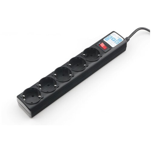 Сетевой фильтр PowerCube SPG5-10M, 10м, черный