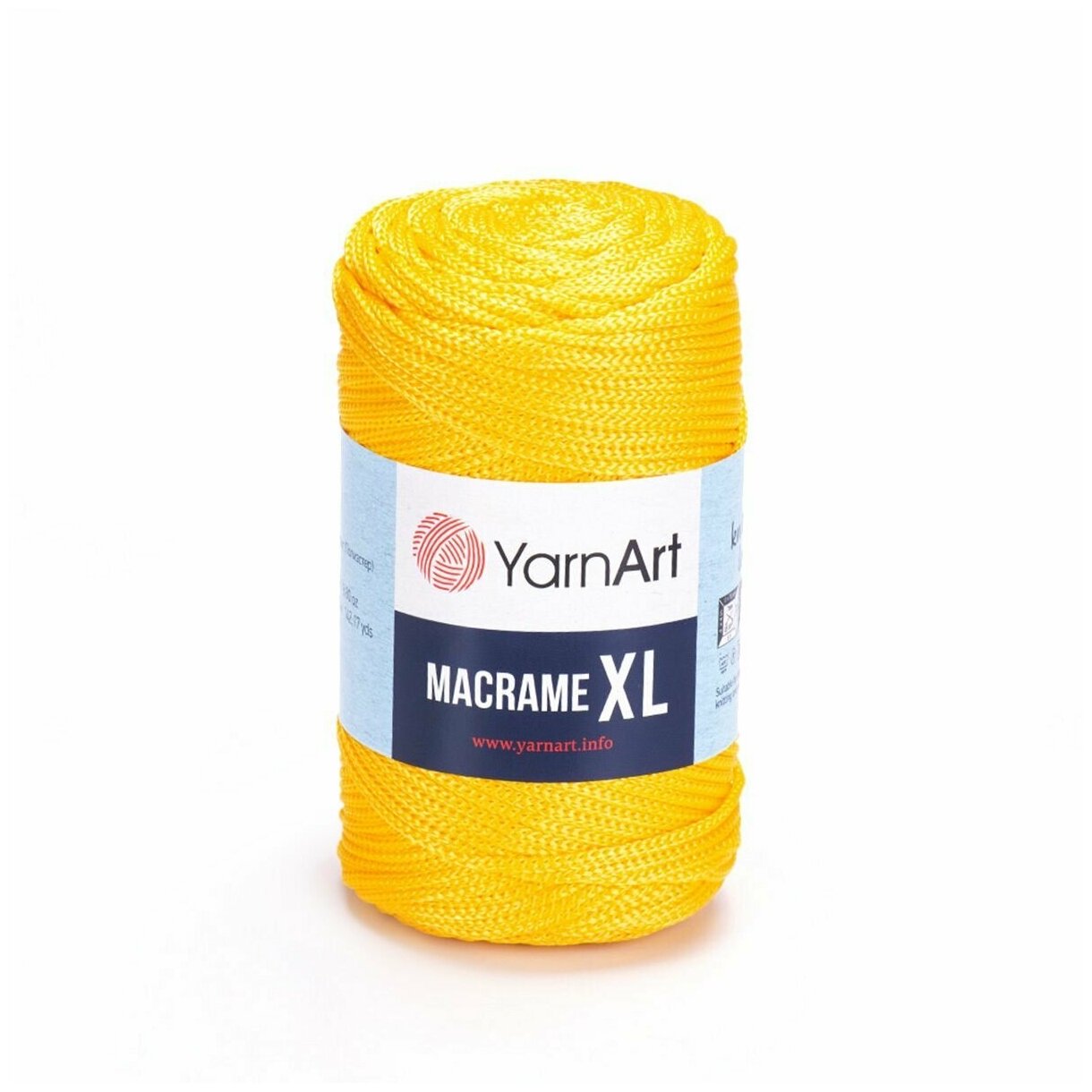 фото YARNART MACRAME 142, Желтый
