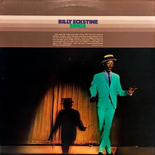 Billy Eckstine. Billy Eckstine Sings (US, 1979) LP, EX billy eckstine yours to command 1950 1952