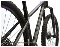 Горный (MTB) велосипед KONA Honzo CR Race (2018) matt black w/purple/charcoal decals S (164-173) (тр