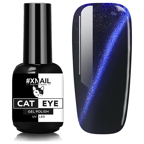 Гель лак XNAIL PROFESSIONAL Cat Eye кошачий глаз, магнитный, камуфлирующий, для дизайна ногтей, 10 мл, № 30 гель лак xnail professional cat eye кошачий глаз магнитный камуфлирующий для дизайна ногтей 10 мл 15