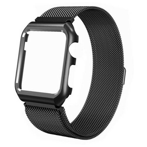 Ремешок для Apple Watch USAMS US-ZB073 Nylon Loop Strap 38/40/41mm черный