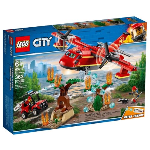фото Конструктор LEGO City 60217 Пожарный самолёт
