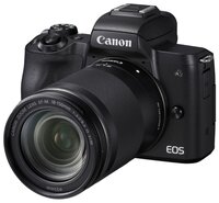 Фотоаппарат со сменной оптикой Canon EOS M50 Kit черный 15-45mm 15-45mm IS STM LP-E12