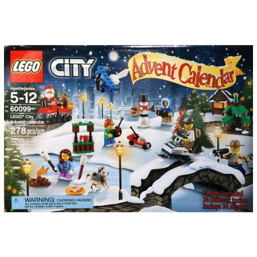 Конструктор LEGO City 60099 Рождественский календарь, 278 дет.