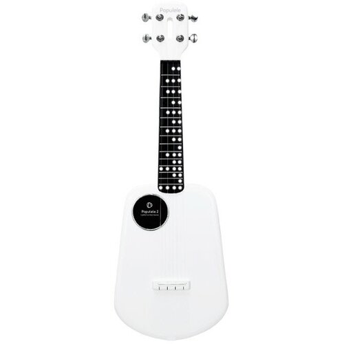 Укулеле POPUMUSIC Populele 2 M1 Smart Ukulele Carbon Fiber Edition White