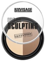 LUXVISAGE Пудра-скульптор Ideal Sculpting 3, молочный шоколад