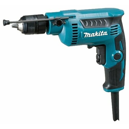 Безударная дрель Makita DP2011, 370 Вт, без аккумулятора бирюзовый