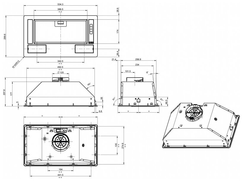 Вытяжка Gorenje - фото №5