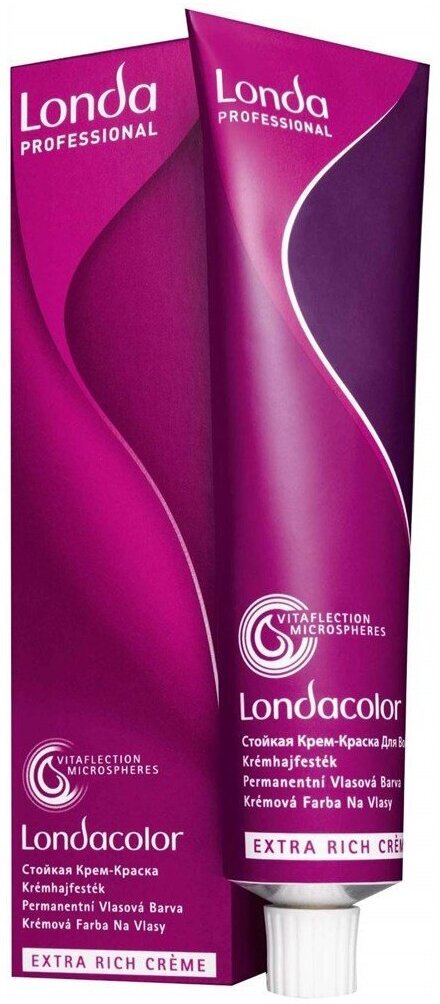 Londa Color стойкая крем-краска, 5/71 светлый шатен коричнево-пепельный, 60мл