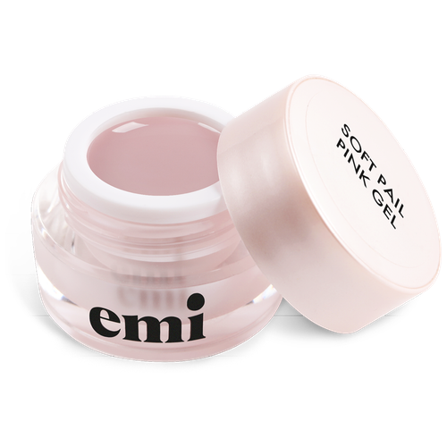 E.Mi, Гель для моделирования Soft Pale Pink Gel, 5 г.