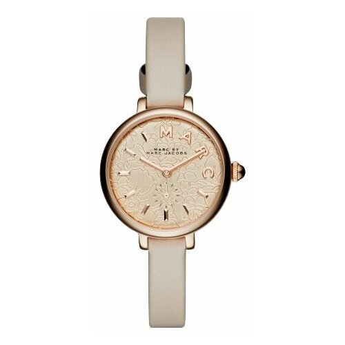 Наручные часы MARC JACOBS Basic MJ1421, бежевый, золотой наручные часы marc jacobs basic mj1421 золотой бежевый