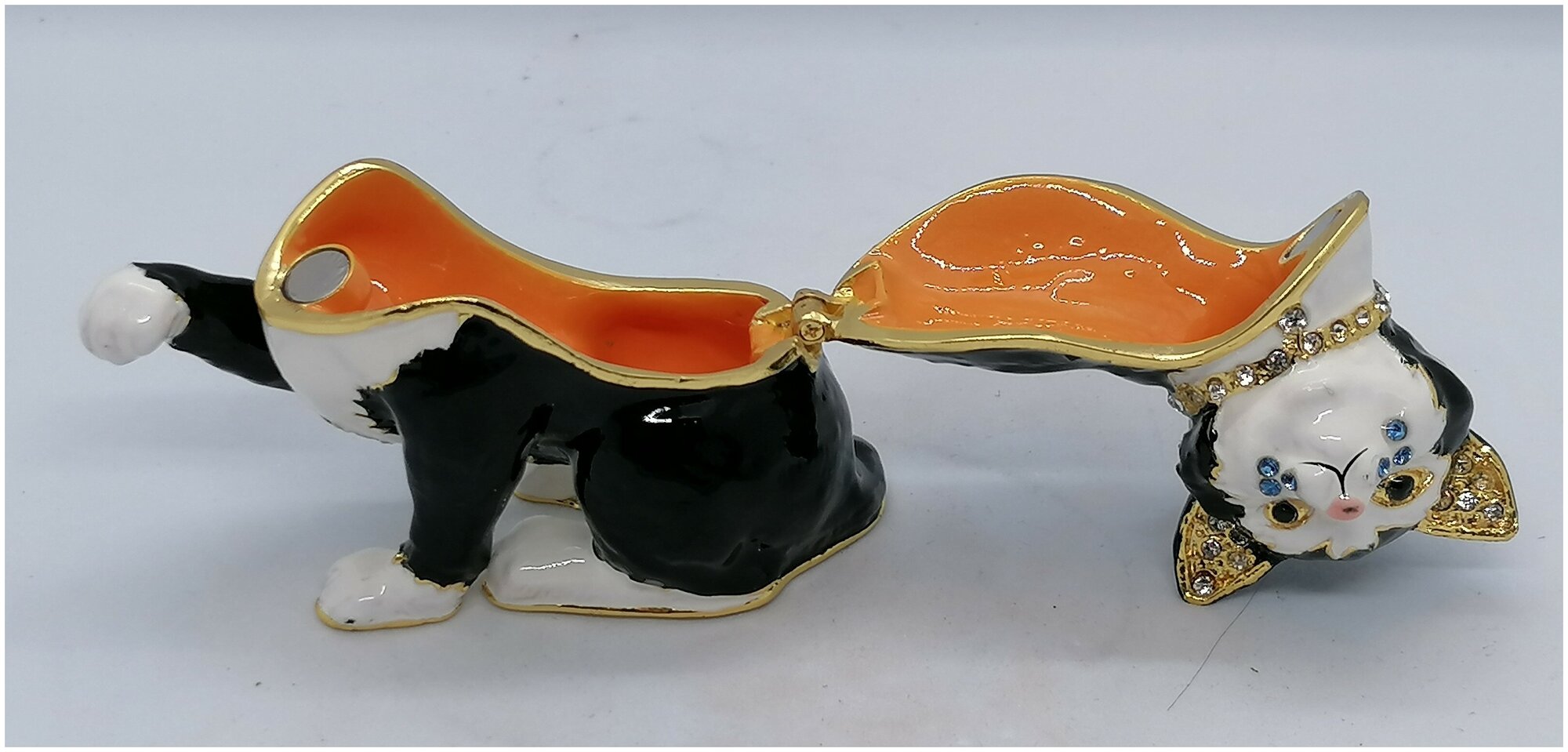 Шкатулка Фаберже "Кошка ВР218 " — фото 1