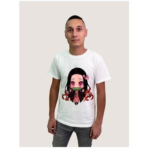 фото Футболка, размер 2xs, белый будь на стиле