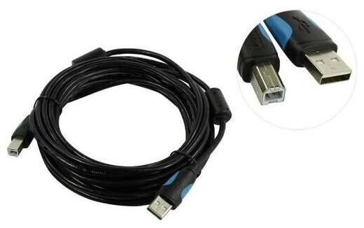 Кабель USB 2.0 A -> B Vention VAS-A16-B500