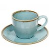 Кофейная пара «Tiffany Blue» (кружка 80мл+блюдце)8 - изображение