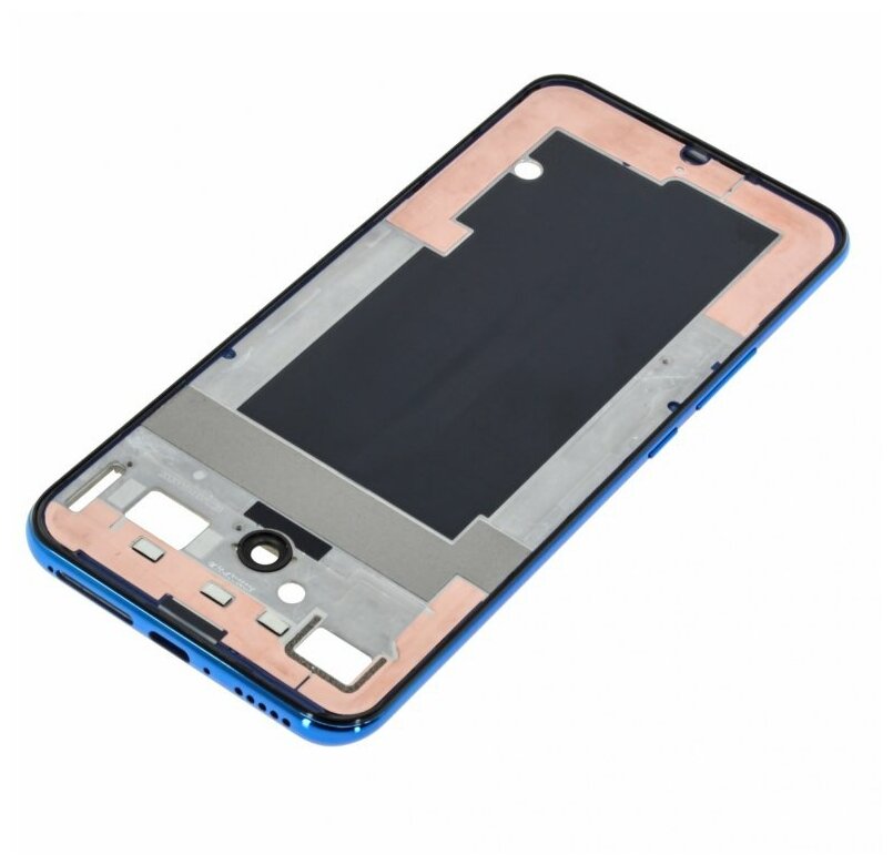Рамка дисплея для Xiaomi Mi 10 Lite 5G (в сборе) синий