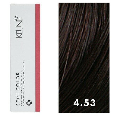 Keune Semi Color полуперманентная краска для волос, 4.53 Средний каштановый шатен, 60 мл