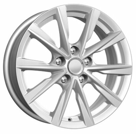 K&K 64660 R16 5x112 6,5J ET33 D57,1 K&K КС682 (16_Tiguan) сильвер