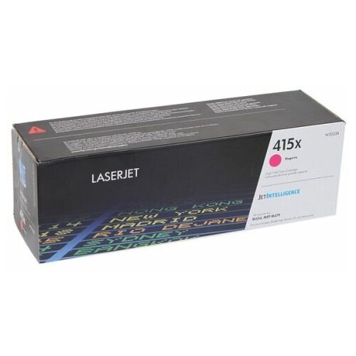 Тонер-картридж HP 415X W2033XH для LJ Pro M454/MFP M479, пурпурный (6 000 стр.)