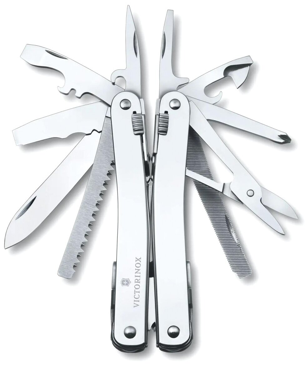 Мультитул Victorinox SwissTool Spirit X Plus Ratchet, 105 мм, 36 функций, нейлоновый чехол