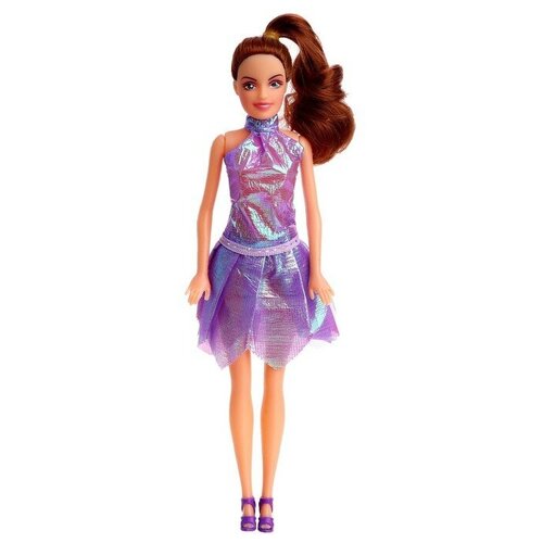 Кукла-модель «Ксюша» в платье, микс
