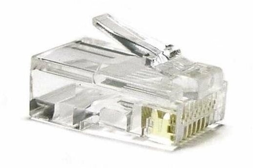 Разъем 8P8C U/UTP кат.5е (RJ45) (уп.100шт) SUPRLAN 10-0209