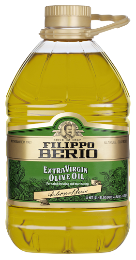 Масло оливковое FILIPPO BERIO EXTRA VIRGIN, нерафинированное, 3л