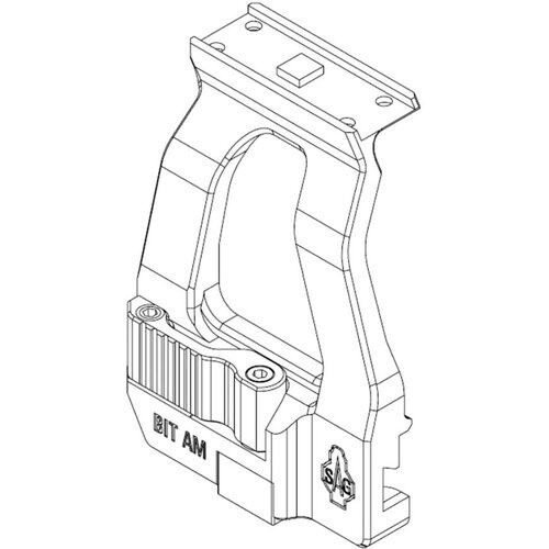 Кронштейн SAG BIT боковой быстросъёмный Aimpoint Micro для АК/Сайга S20074 SAG S20074 кронштейн калашников sag bit для сайга ак
