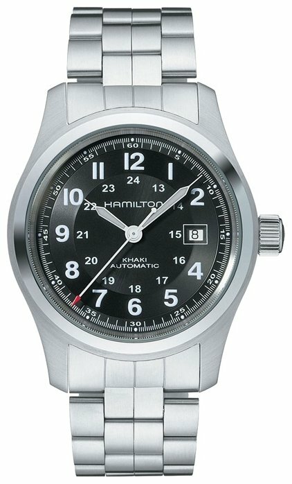 Наручные часы Hamilton Khaki Field H70515137, серебряный, черный