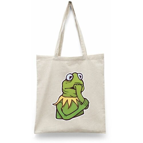 фото Сумка шоппер каждому своё, бежевый