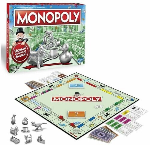 Игра Hasbro Games классическая Монополия Обновленная