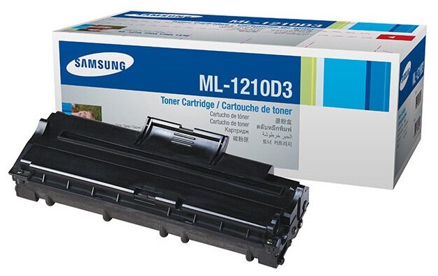 Картридж Samsung ML-1210D3 оригинальный тонер картридж Samsung (ML-1210D3) 2500 стр, черный