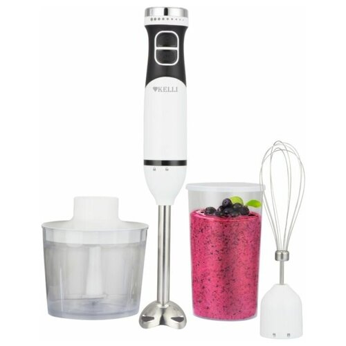 Блендер Kelli 5106 1500Вт 2 скорости 3в1 мерный стакан 199000₽