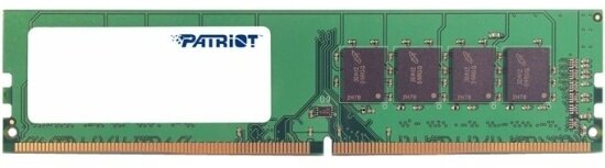 Оперативная память Patriot Memory DDR4 4Gb 2400MHz pc-19200 (PSD44G240081)