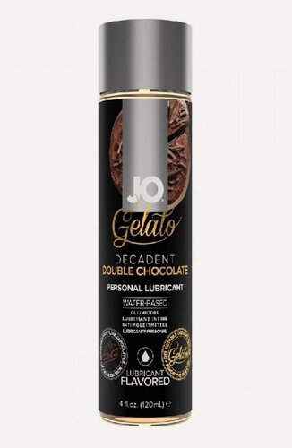 Изображение товара Вкусовой лубрикант Gelato Decadent Double Chocolate двойной шоколад (120 мл)