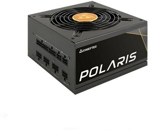 Chiefitec Блок питания Chieftec Polaris PPS-750FC ATX 2.4, 750W, 80 PLUS GOLD, Active PFC, 120mm fan, Full Cable Management Retail