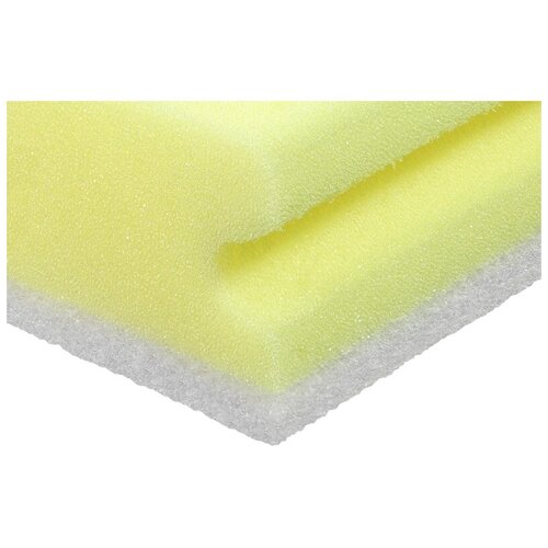 Губки для мытья посуды Т121 д/бережного очищения 130х70х44 желтые 8шт/уп