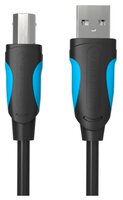 Кабель Vention USB - USB-B (VAS-A16-B-100) 1 м черный