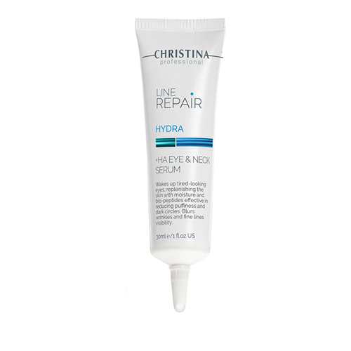 Christina Line Repair Hydra Ha Eye & Neck Serum (Сыворотка для кожи вокруг глаз и шеи с гиалуроновой кислотой), 30 мл